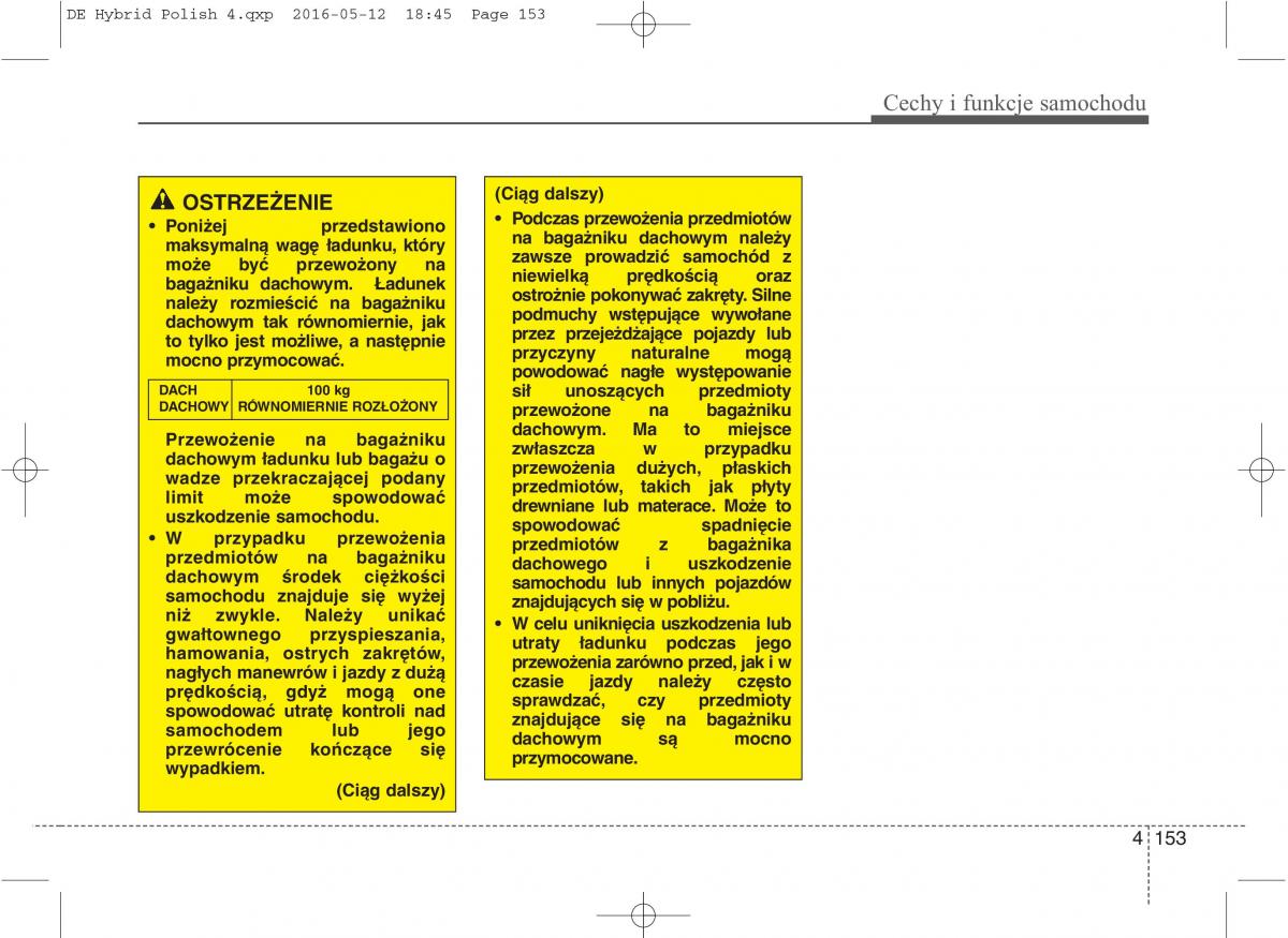 KIA Niro instrukcja obslugi / page 257