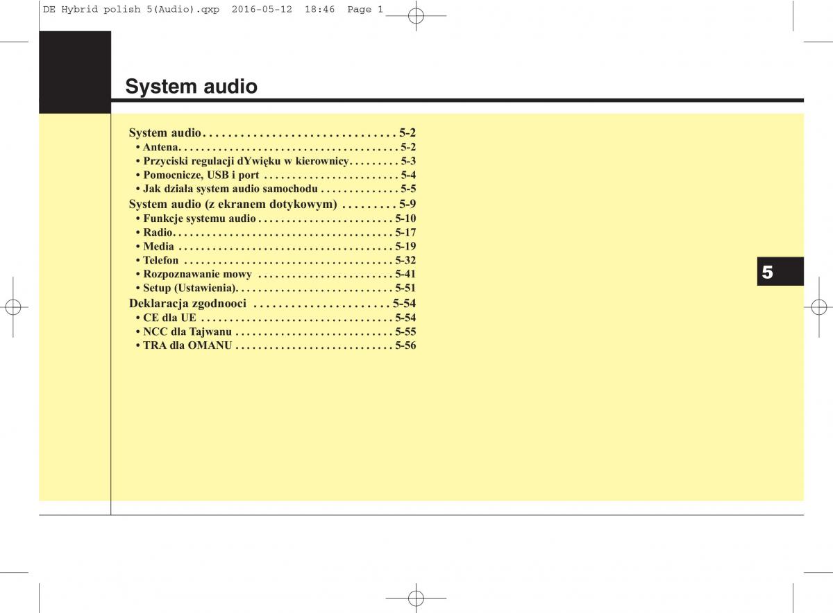 KIA Niro instrukcja obslugi / page 258