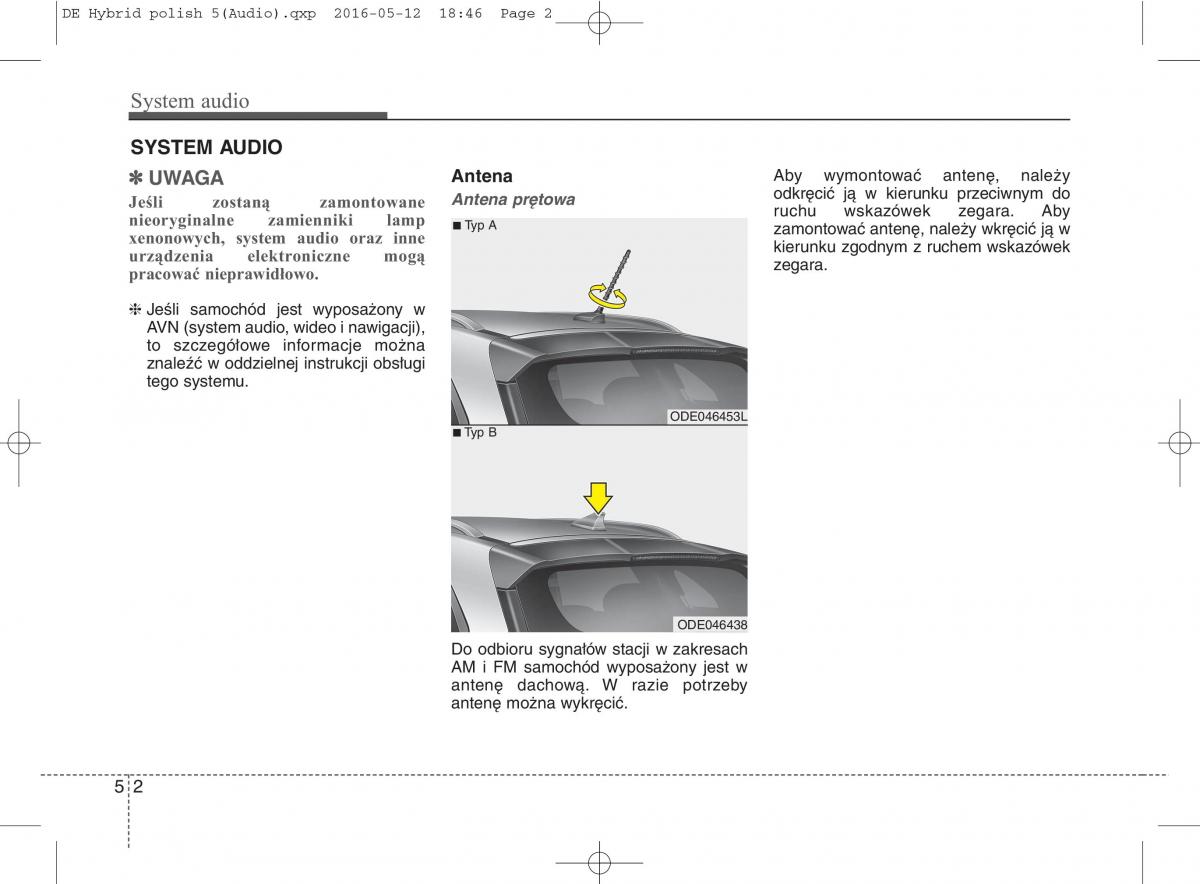 KIA Niro instrukcja obslugi / page 259