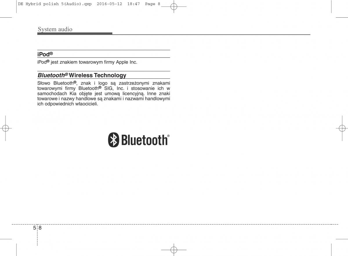 KIA Niro instrukcja obslugi / page 265