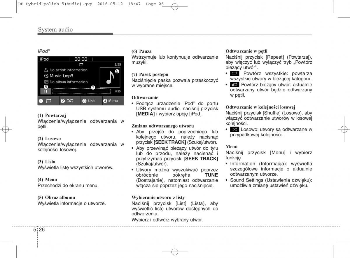 KIA Niro instrukcja obslugi / page 283