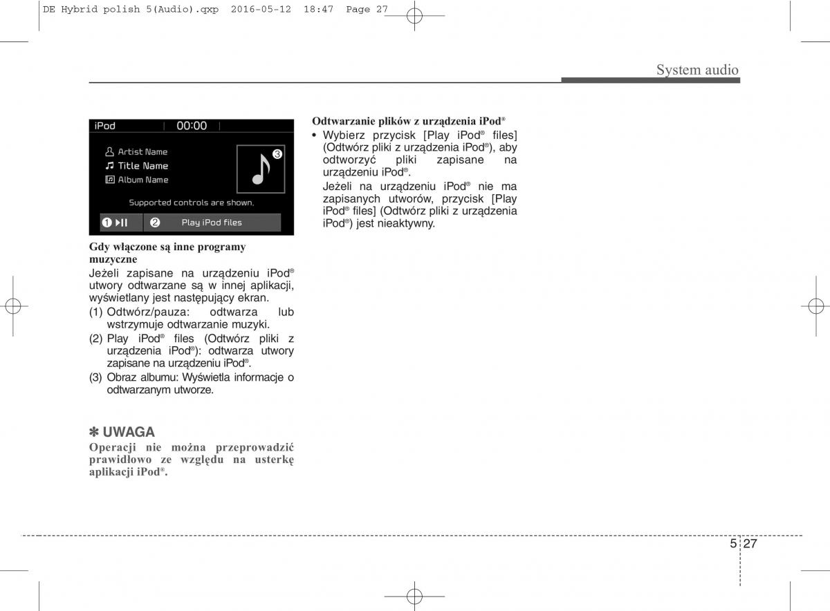 KIA Niro instrukcja obslugi / page 284