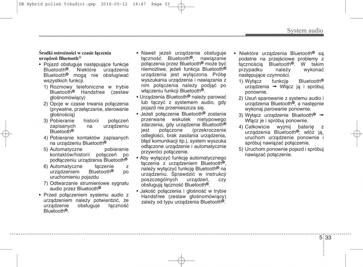 KIA Niro instrukcja obslugi / page 290