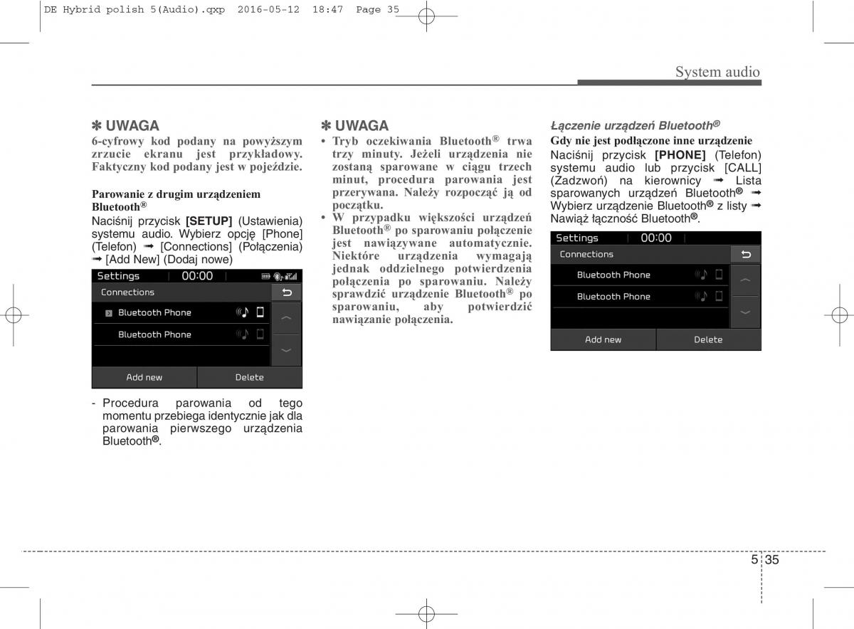 KIA Niro instrukcja obslugi / page 292