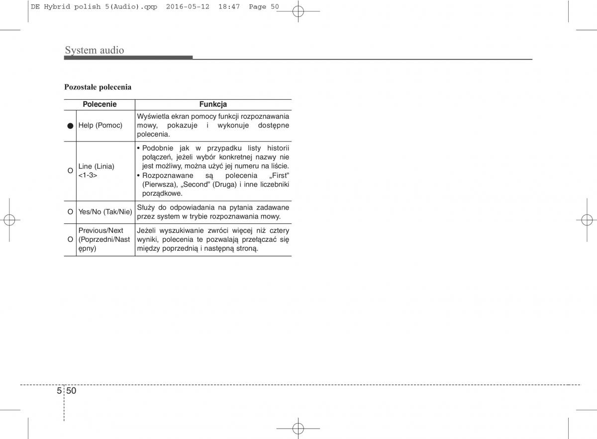 KIA Niro instrukcja obslugi / page 307