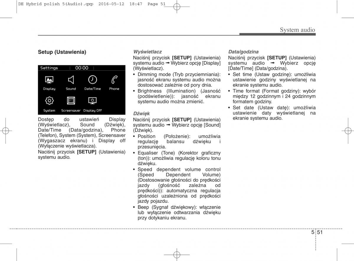 KIA Niro instrukcja obslugi / page 308