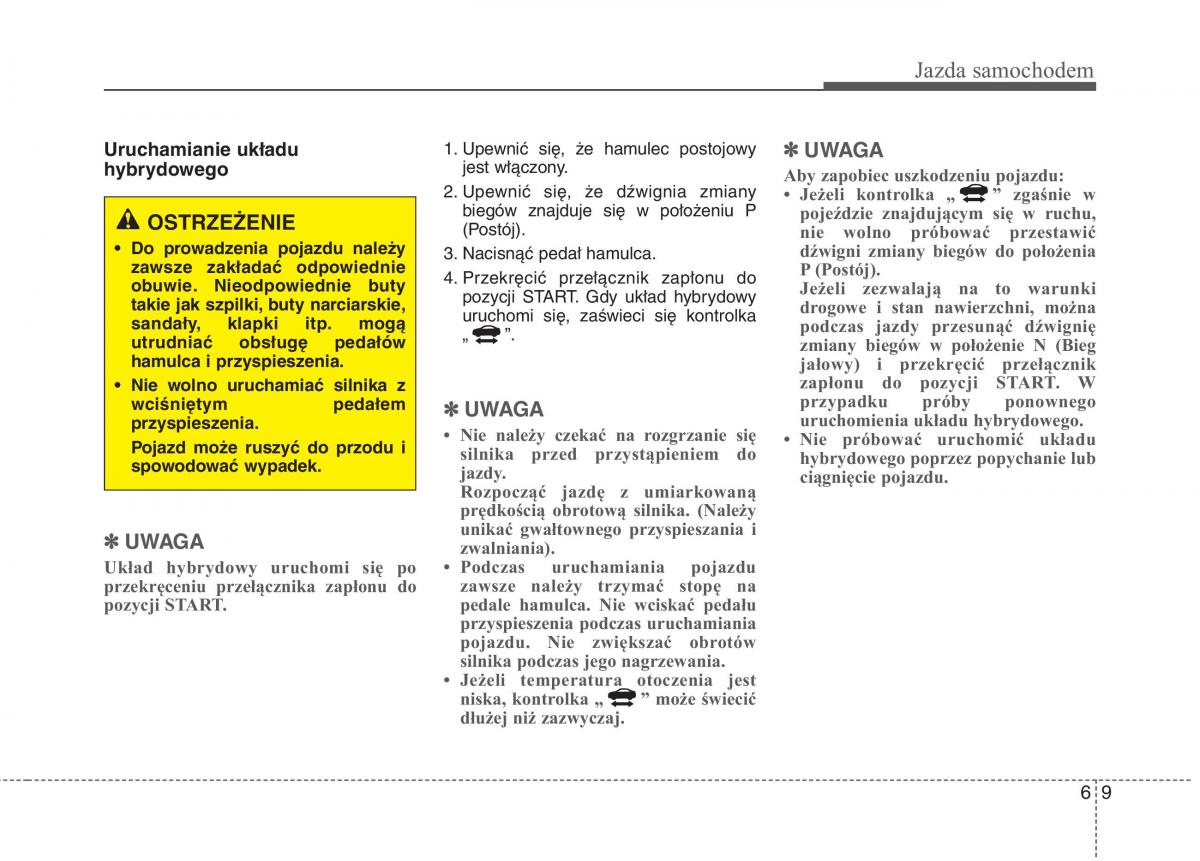 KIA Niro instrukcja obslugi / page 322