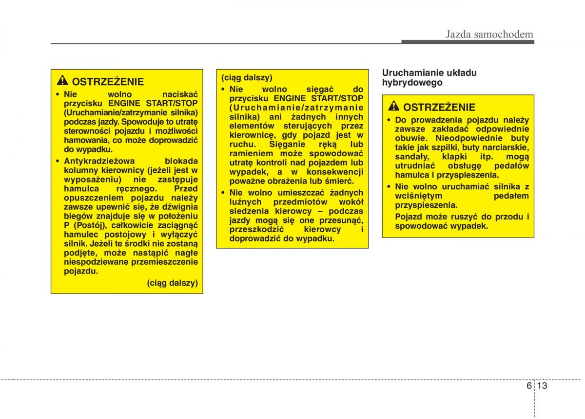 KIA Niro instrukcja obslugi / page 326