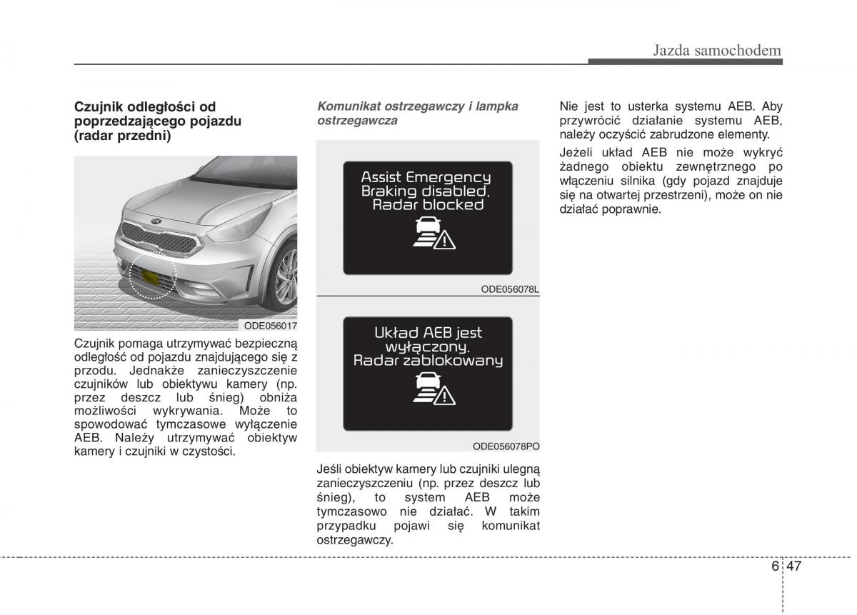 KIA Niro instrukcja obslugi / page 360