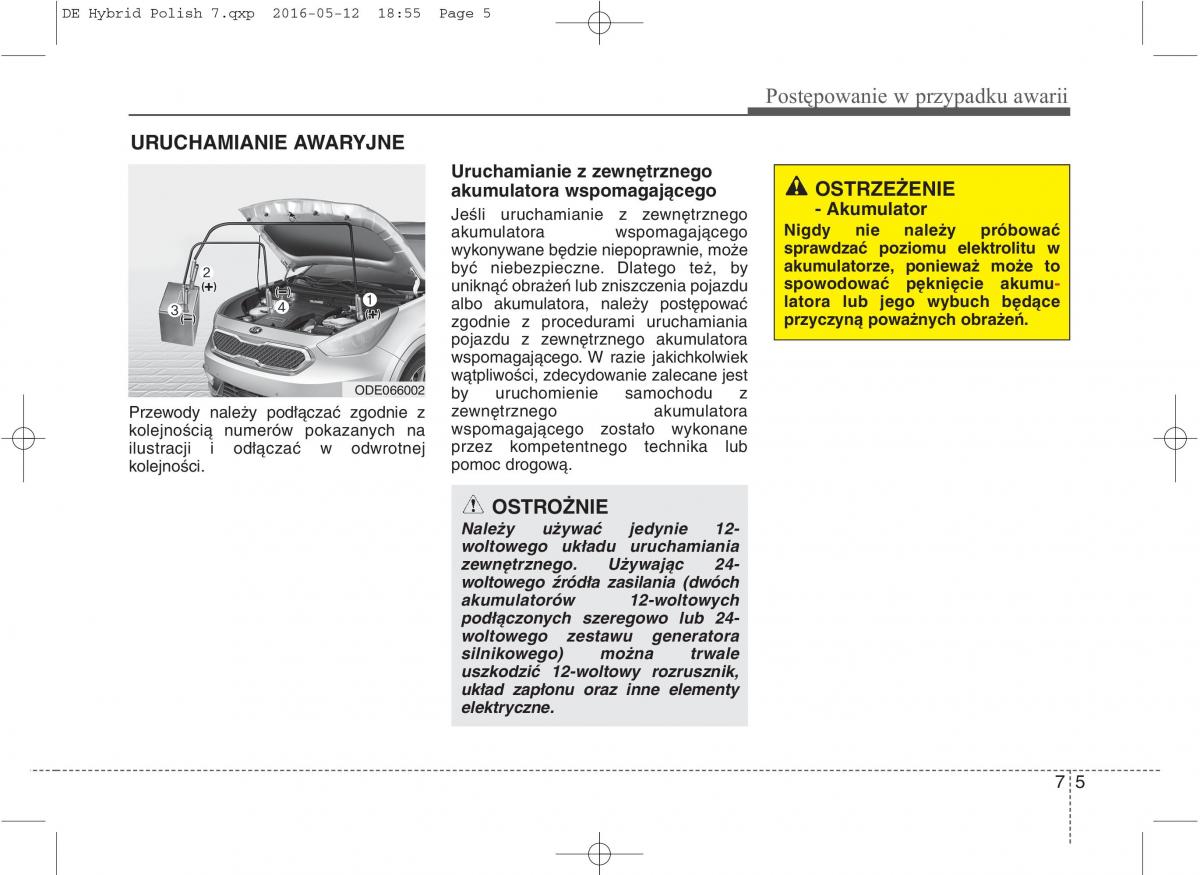 KIA Niro instrukcja obslugi / page 426