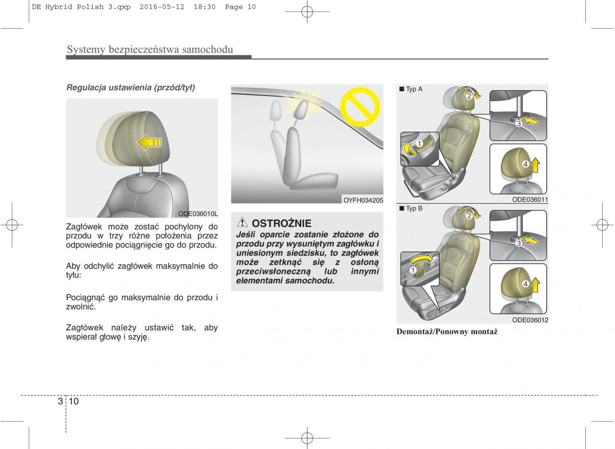 KIA Niro instrukcja obslugi / page 43