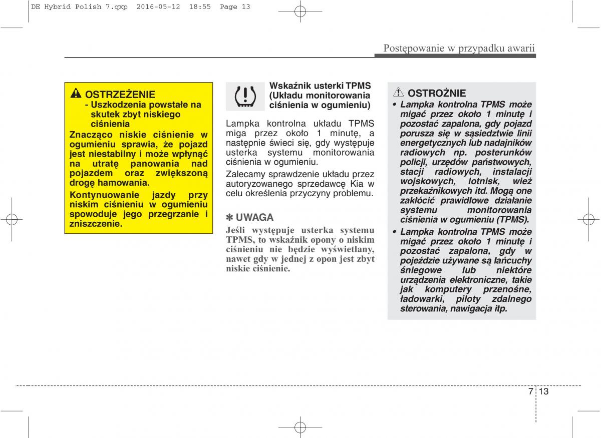 KIA Niro instrukcja obslugi / page 434