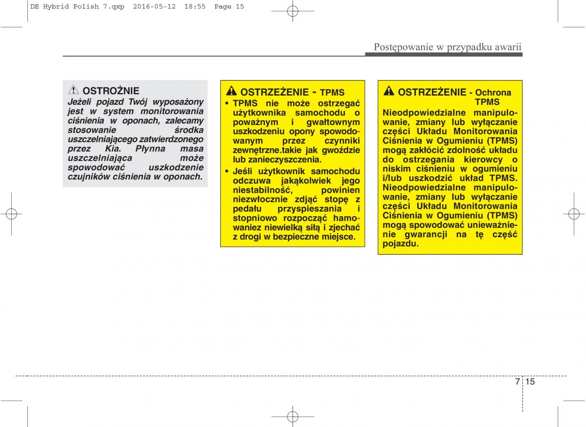 KIA Niro instrukcja obslugi / page 436