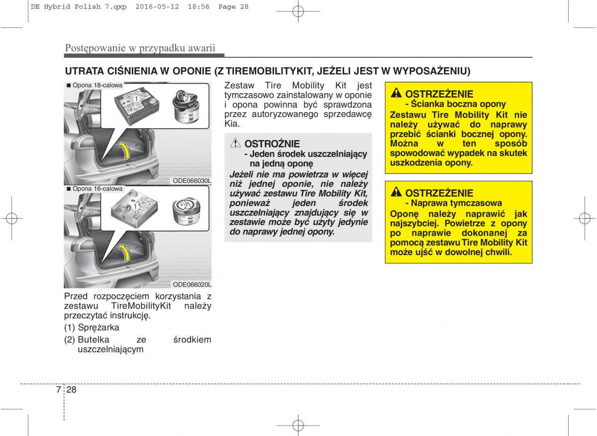 KIA Niro instrukcja obslugi / page 449