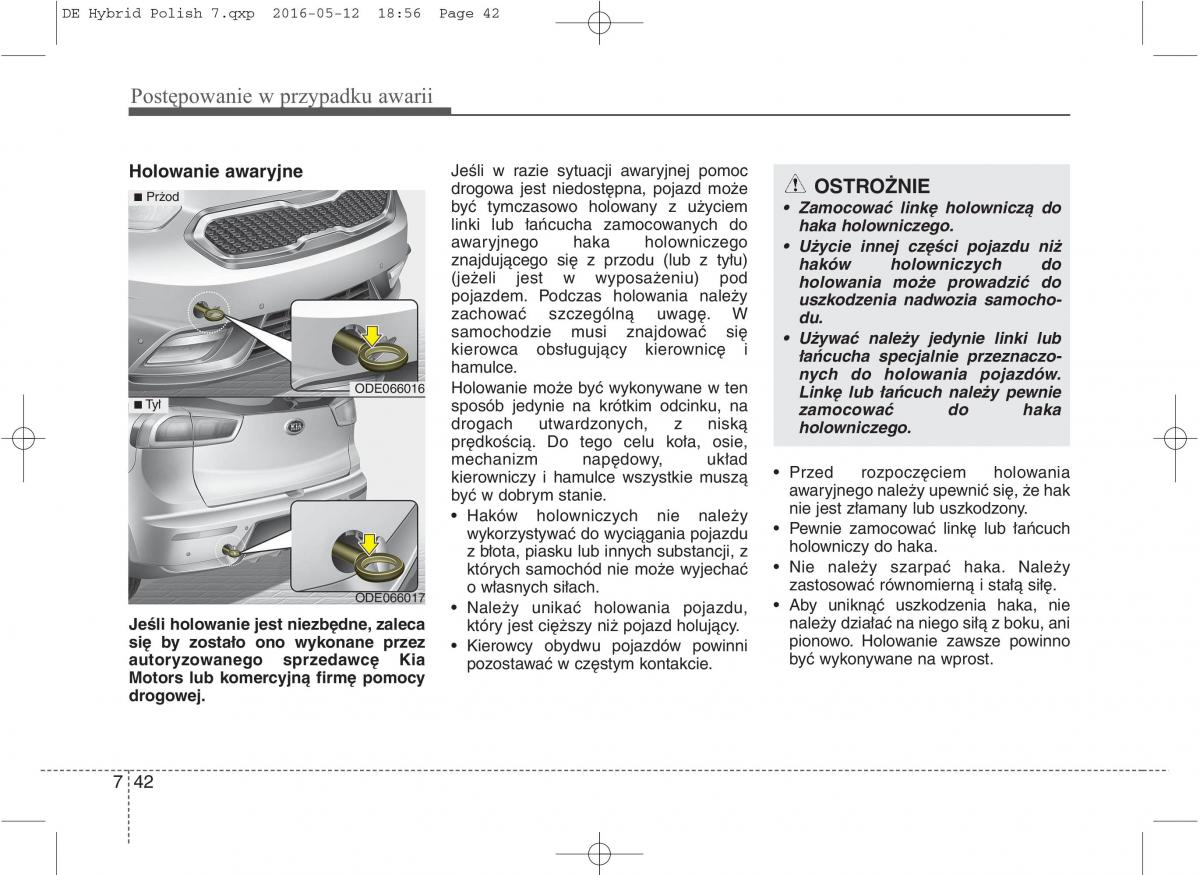 KIA Niro instrukcja obslugi / page 463