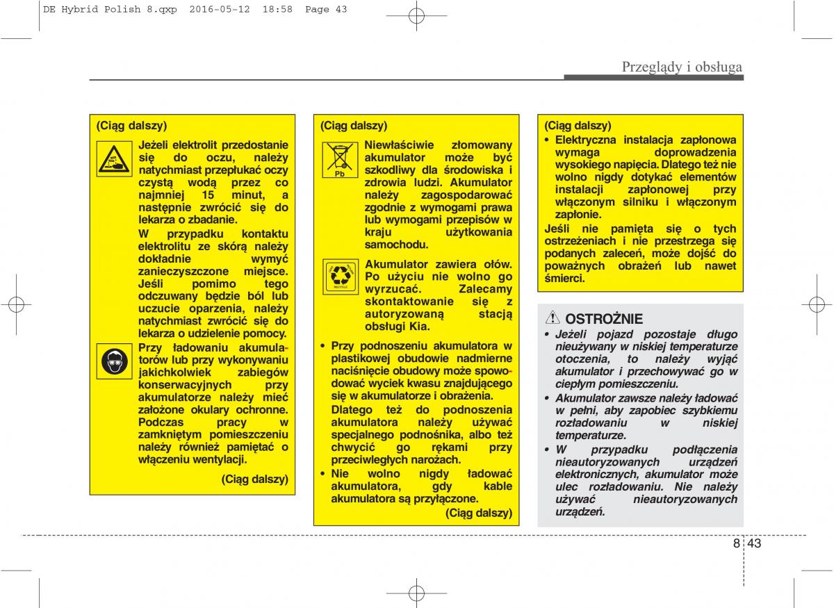 KIA Niro instrukcja obslugi / page 508