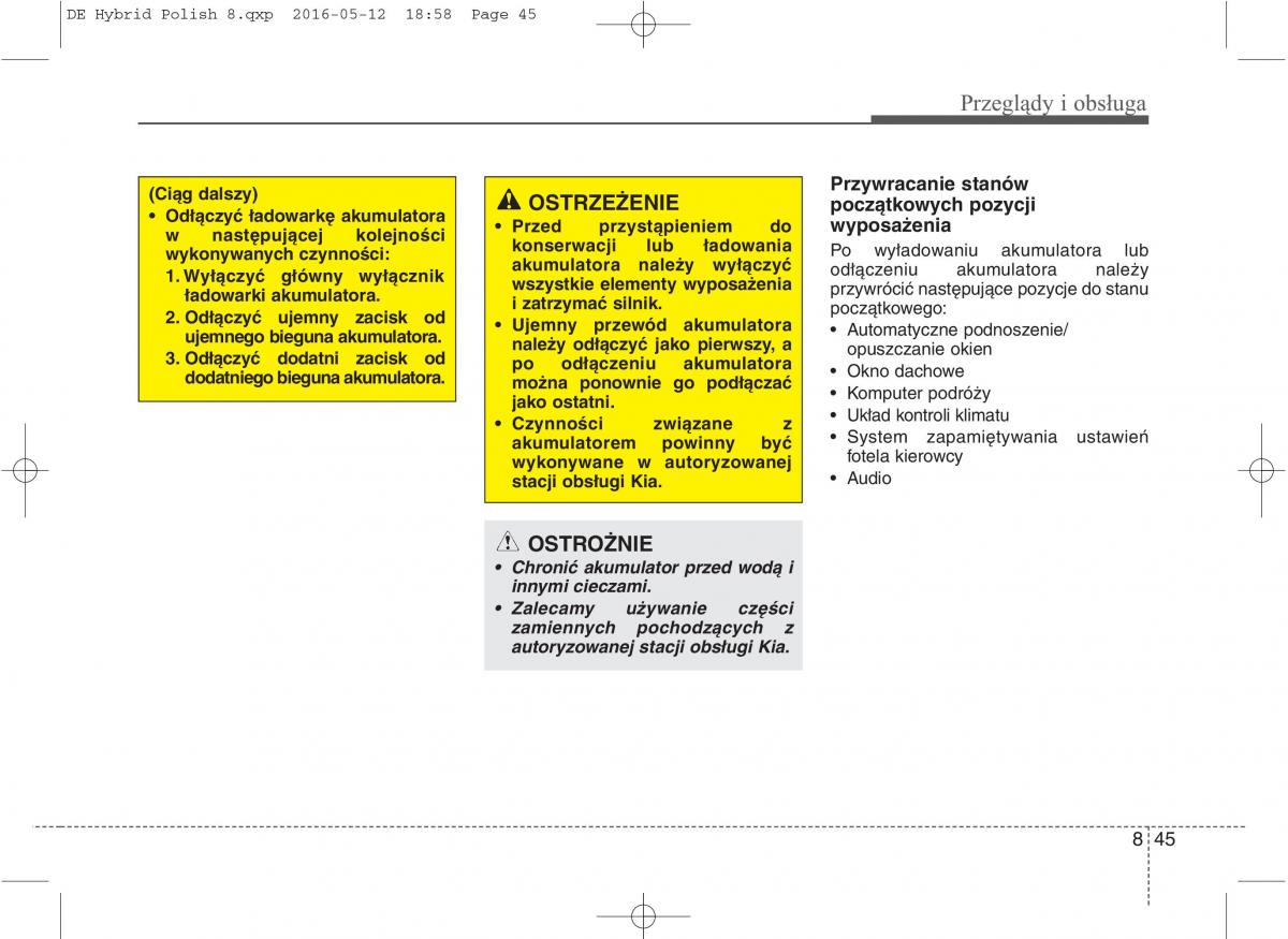 KIA Niro instrukcja obslugi / page 510