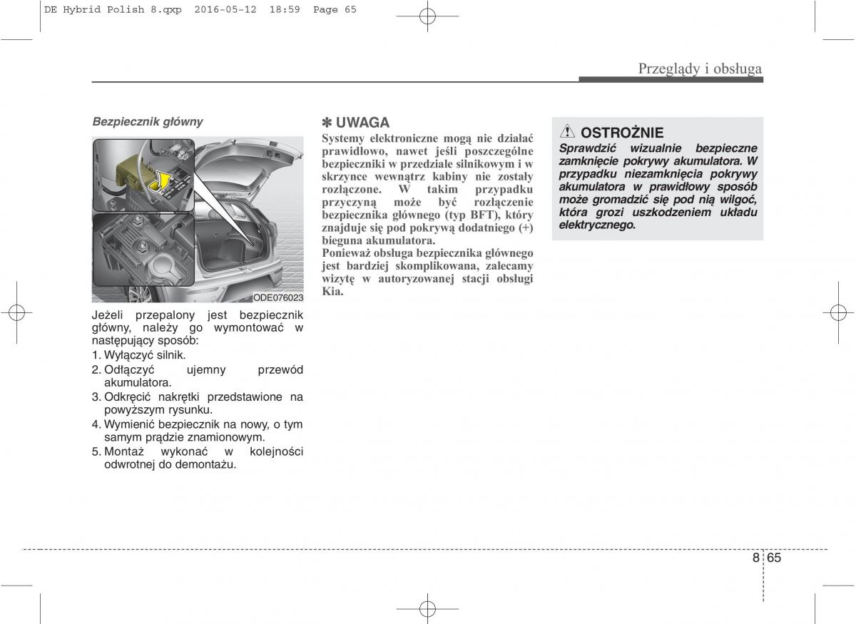 KIA Niro instrukcja obslugi / page 530