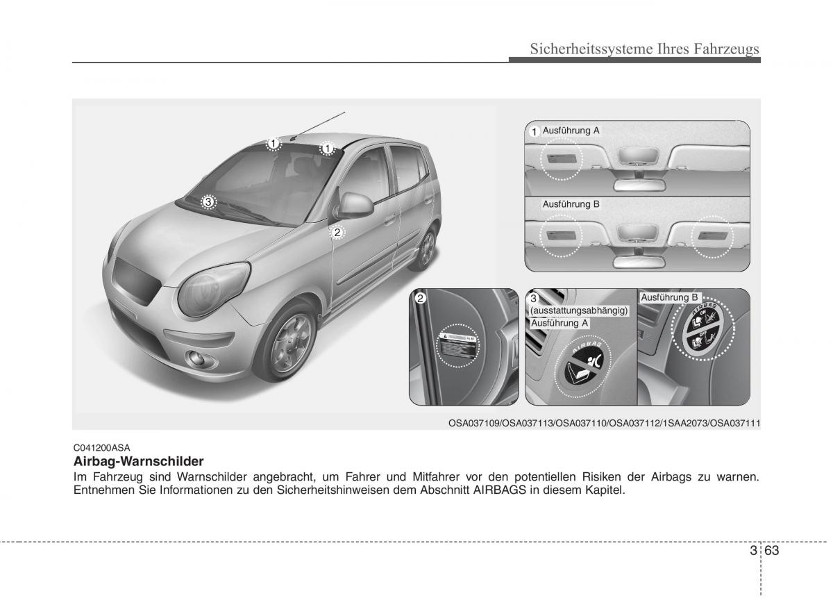 KIA Picanto I 1 Handbuch / page 80