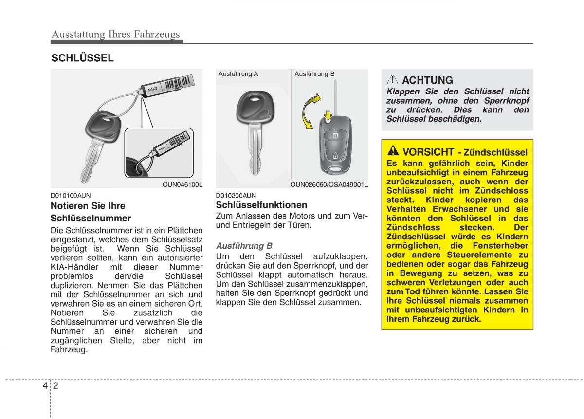 KIA Picanto I 1 Handbuch / page 82