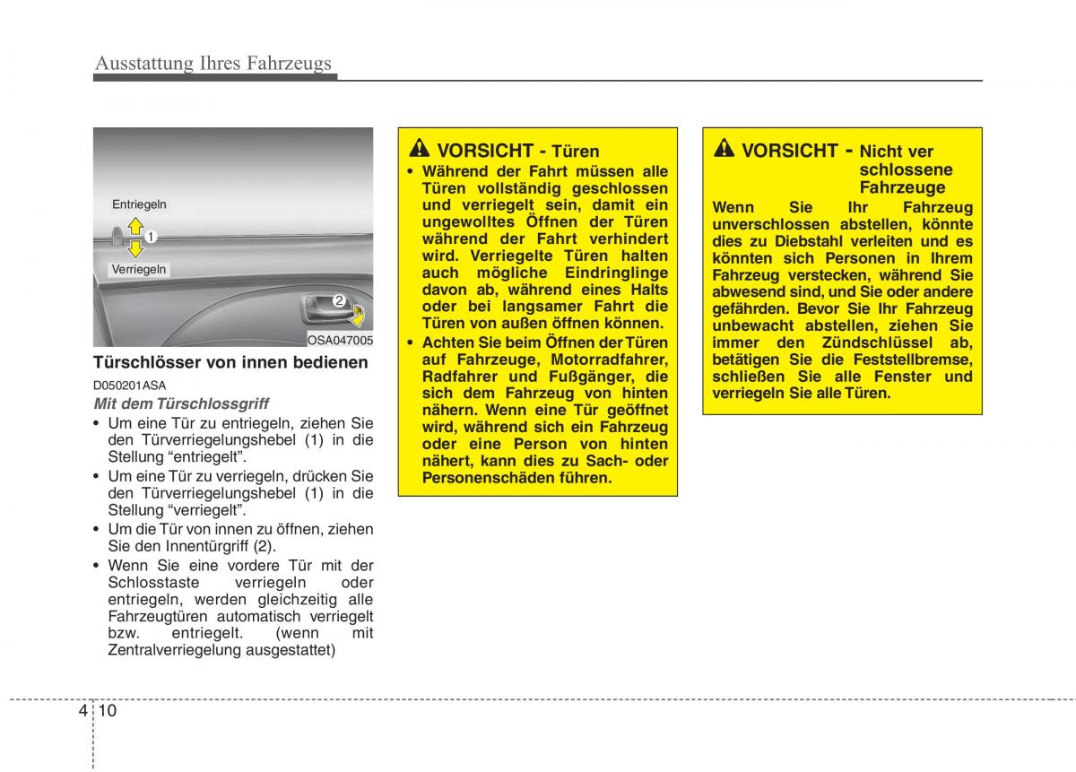 KIA Picanto I 1 Handbuch / page 90