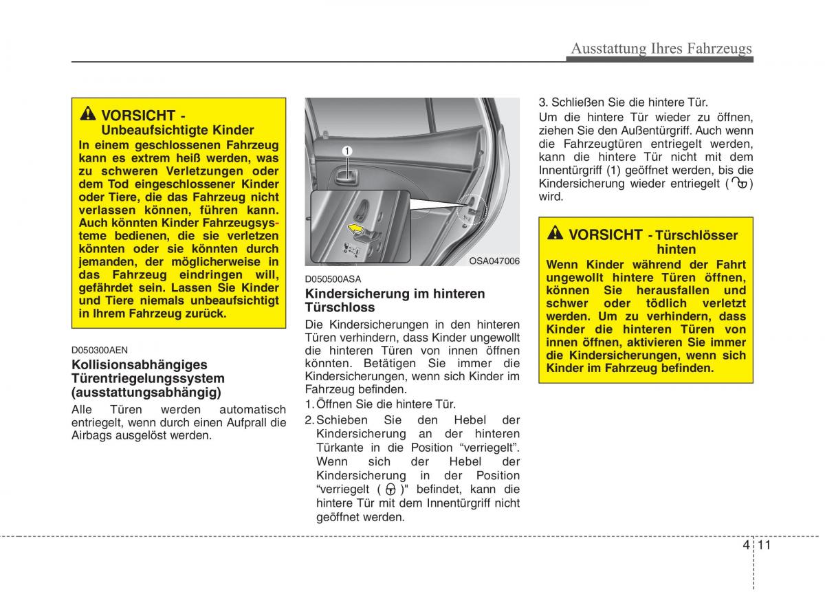 KIA Picanto I 1 Handbuch / page 91