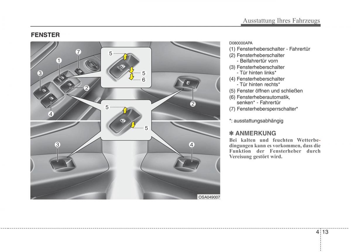 KIA Picanto I 1 Handbuch / page 93