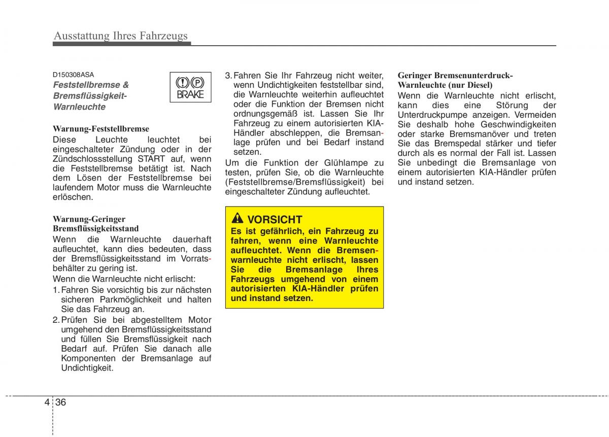 KIA Picanto I 1 Handbuch / page 116