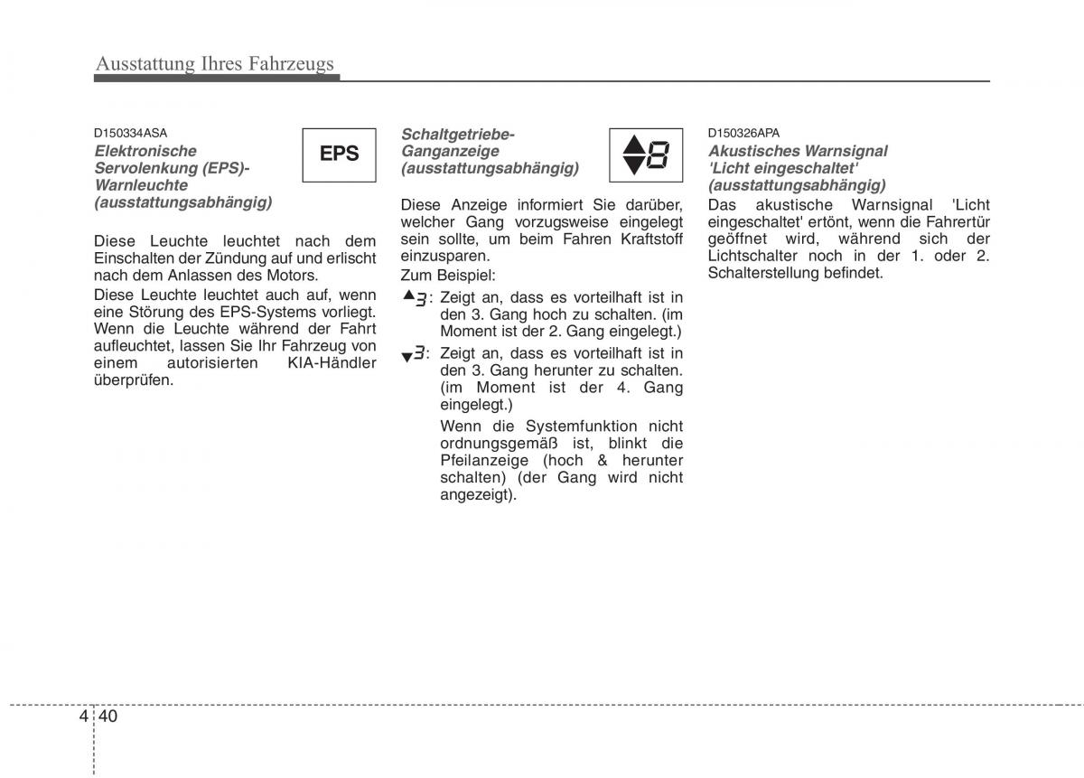 KIA Picanto I 1 Handbuch / page 120