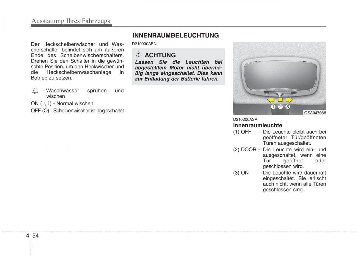 KIA Picanto I 1 Handbuch / page 134