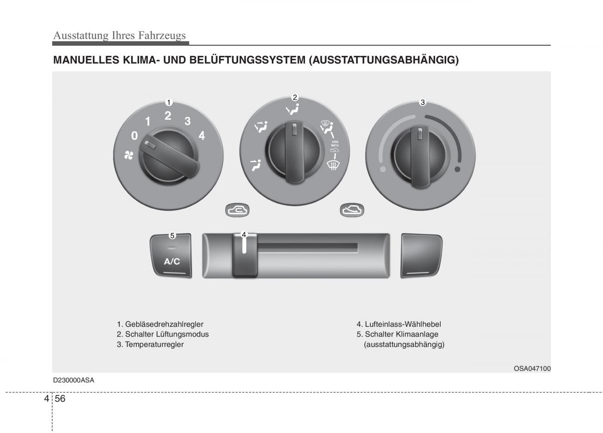 KIA Picanto I 1 Handbuch / page 136