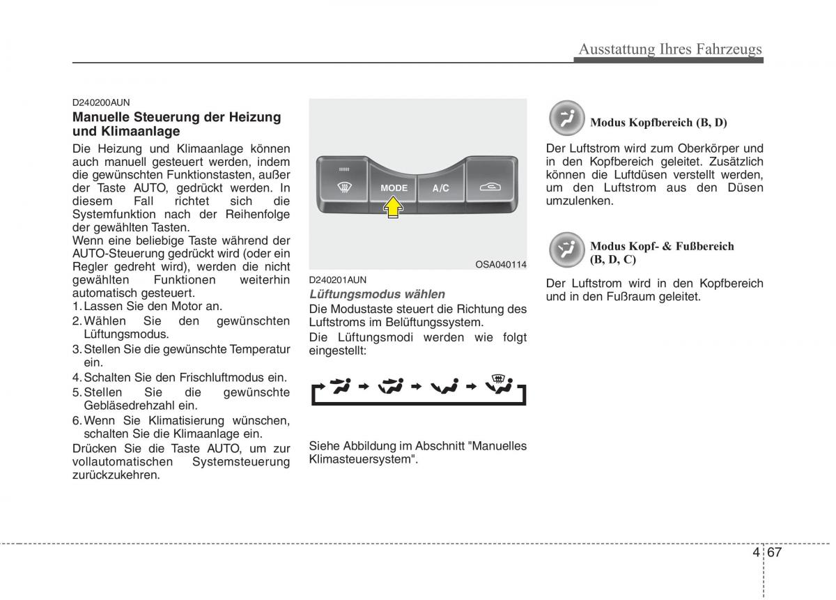 KIA Picanto I 1 Handbuch / page 147