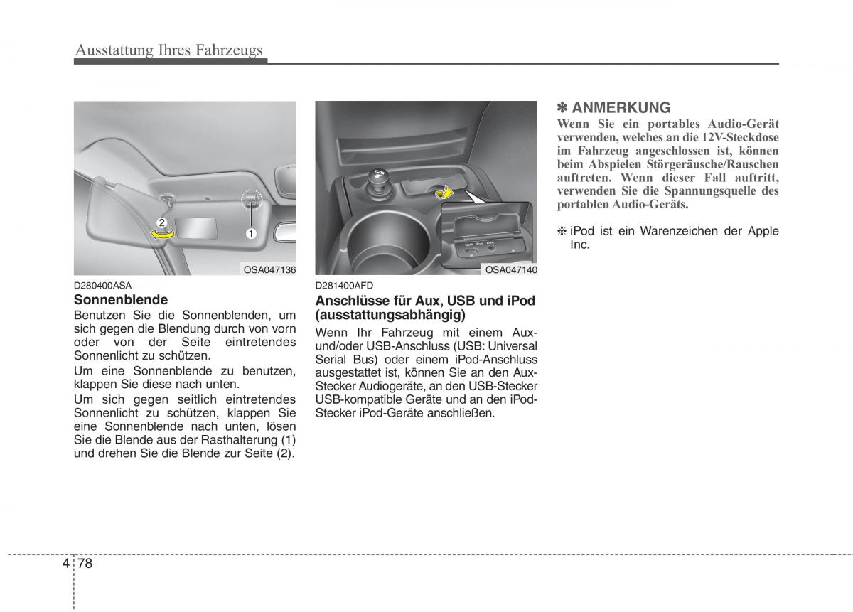 KIA Picanto I 1 Handbuch / page 158