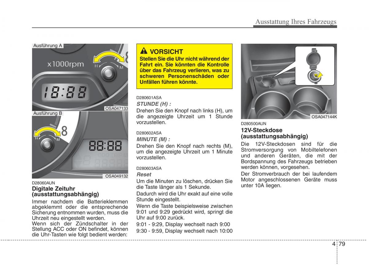 KIA Picanto I 1 Handbuch / page 159