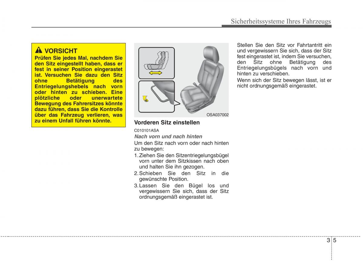 KIA Picanto I 1 Handbuch / page 22