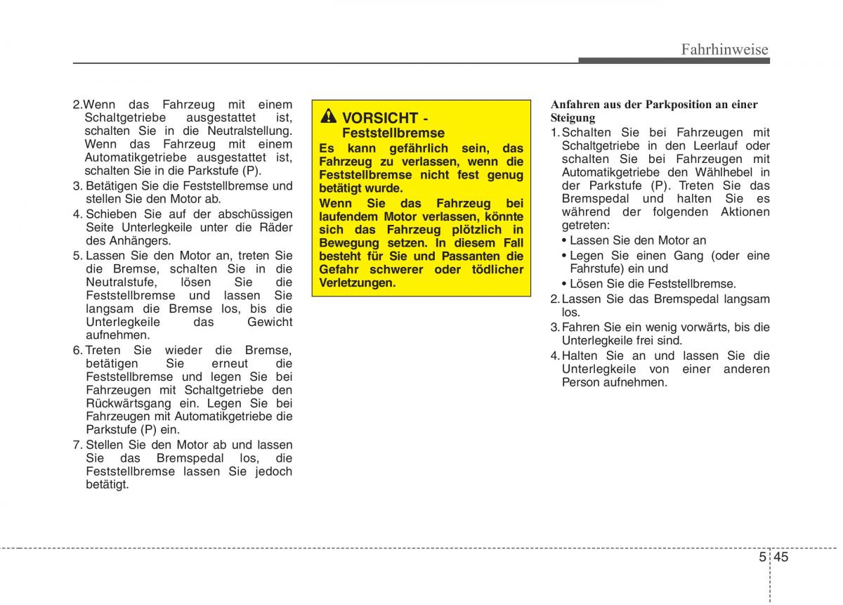 KIA Picanto I 1 Handbuch / page 237