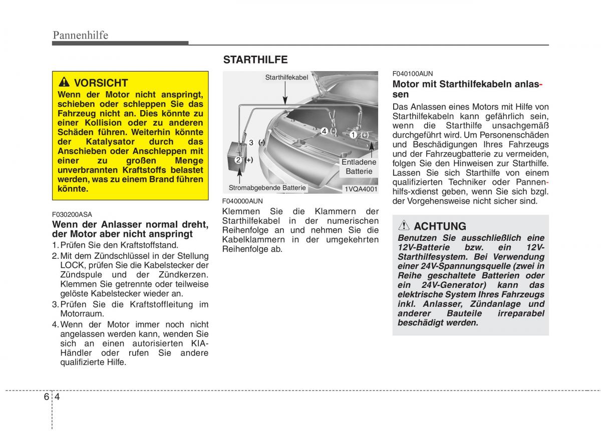 KIA Picanto I 1 Handbuch / page 246