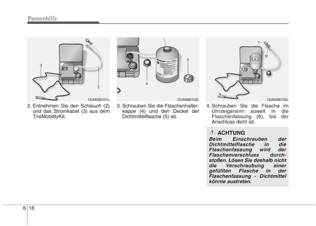 KIA Picanto I 1 Handbuch / page 260