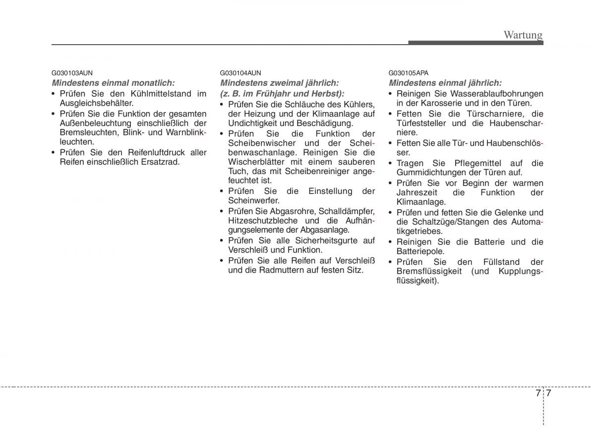 KIA Picanto I 1 Handbuch / page 279