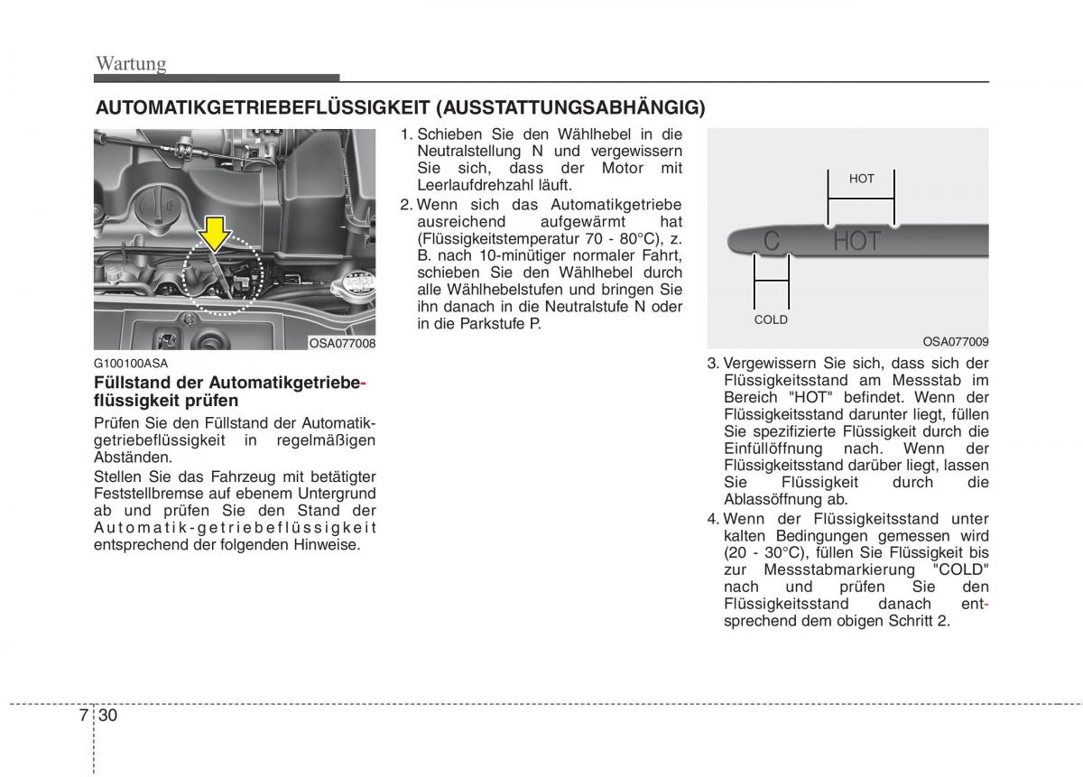 KIA Picanto I 1 Handbuch / page 302