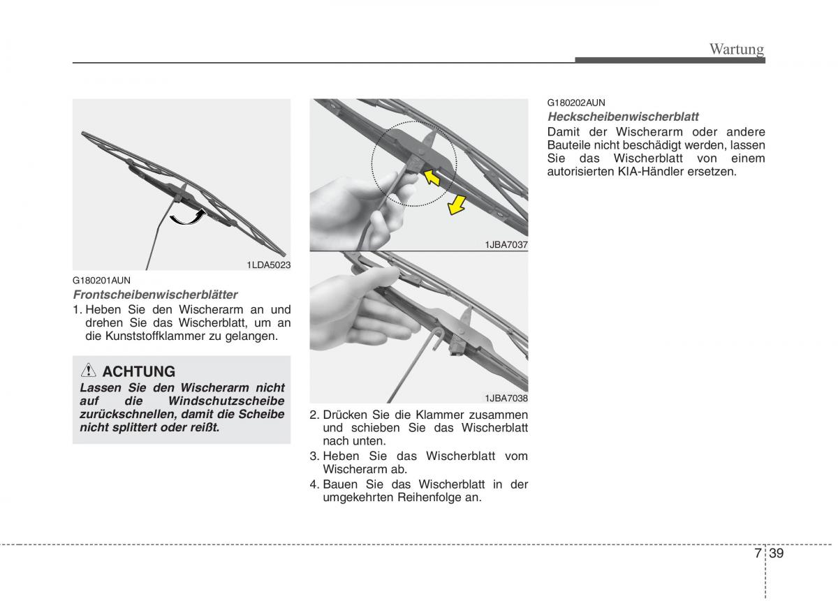 KIA Picanto I 1 Handbuch / page 311