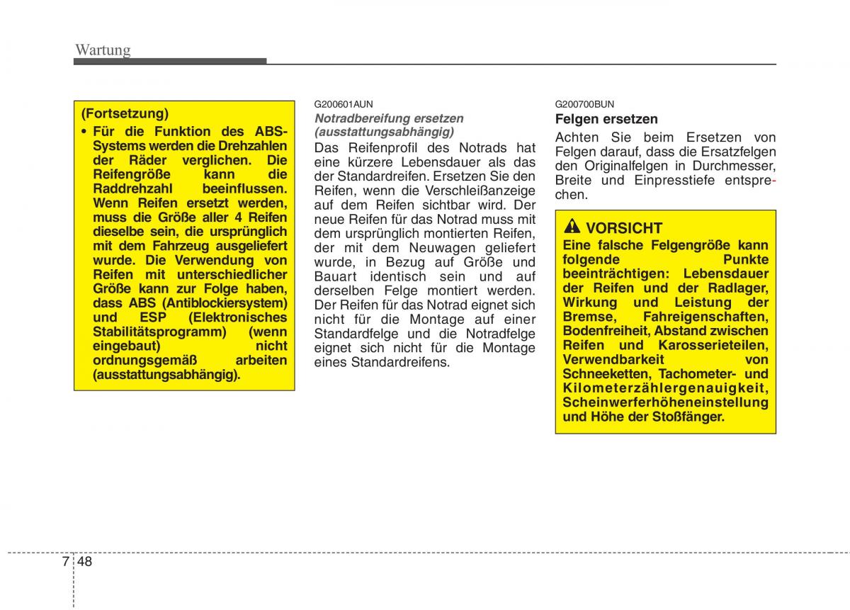 KIA Picanto I 1 Handbuch / page 320