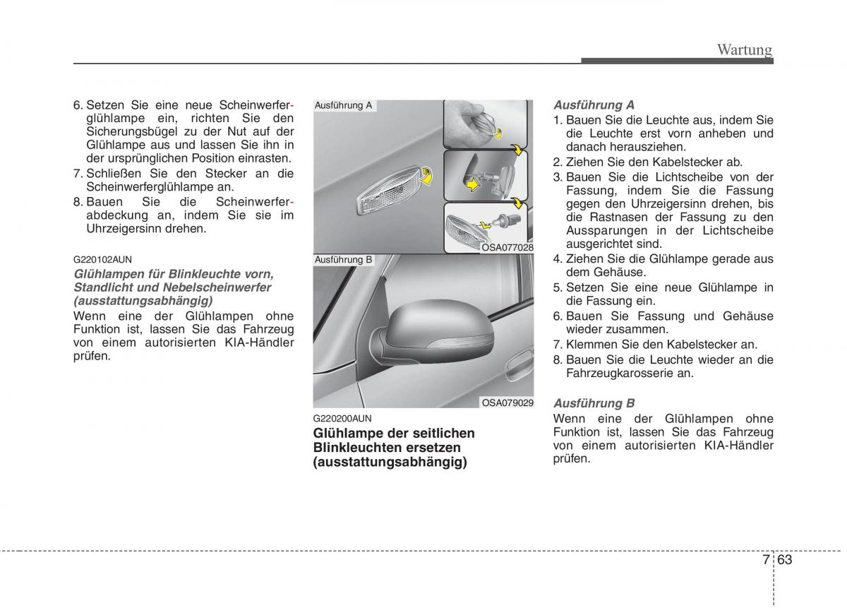 KIA Picanto I 1 Handbuch / page 335