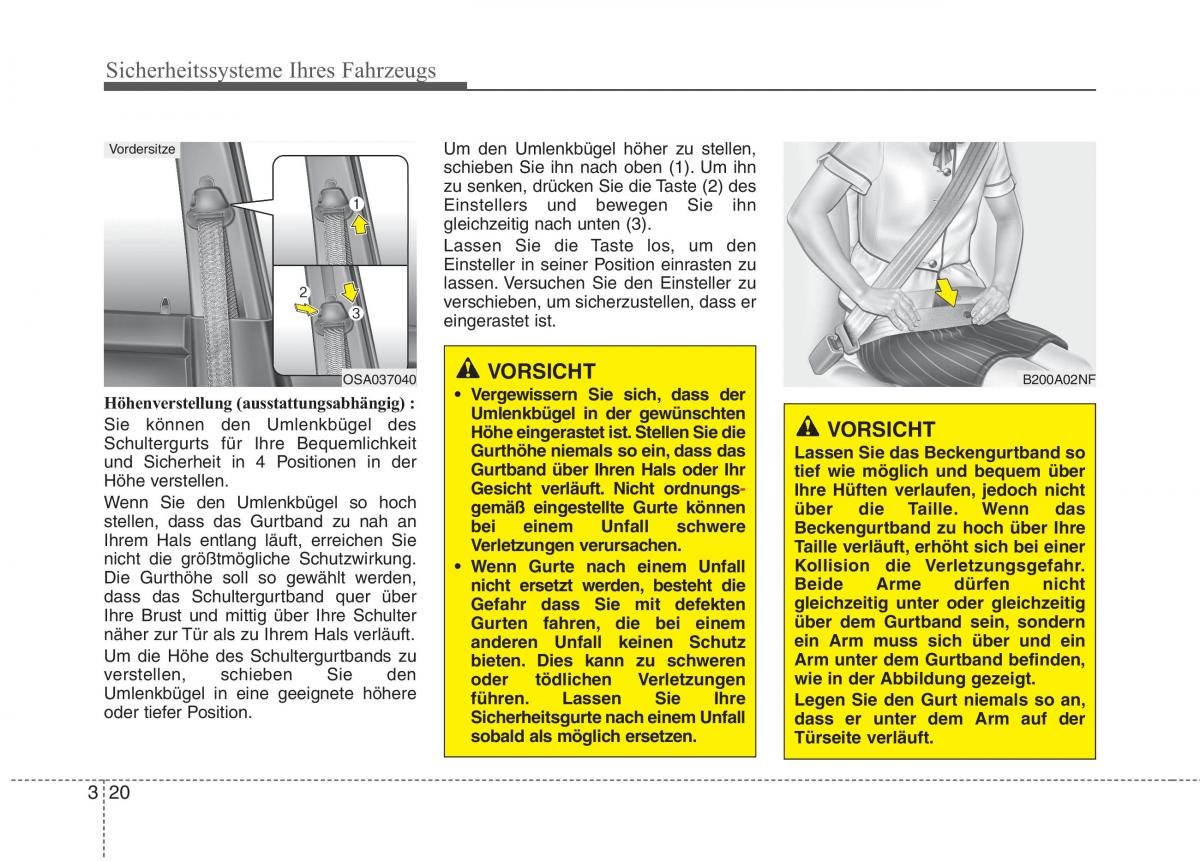 KIA Picanto I 1 Handbuch / page 37