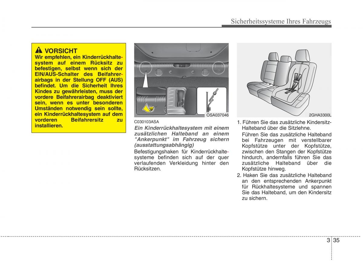 KIA Picanto I 1 Handbuch / page 52