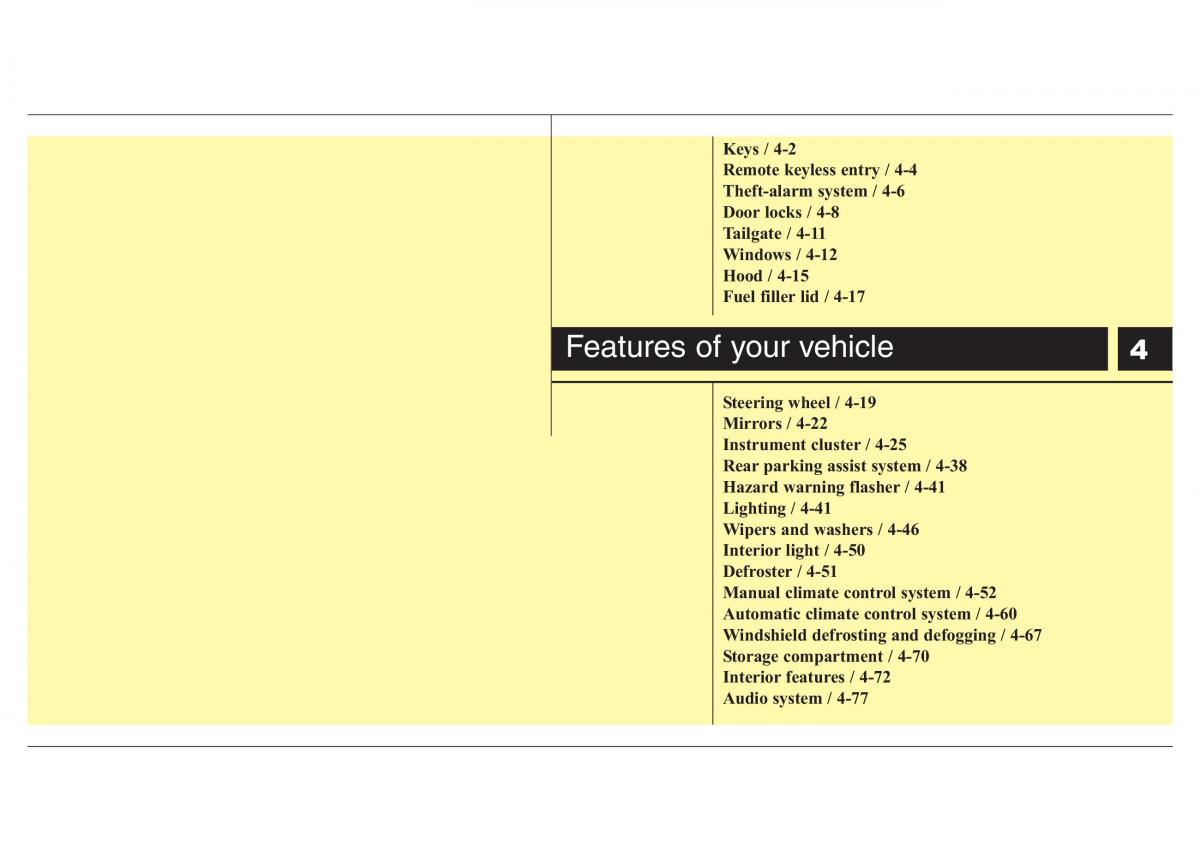 KIA Picanto I 1 owners manual / page 72