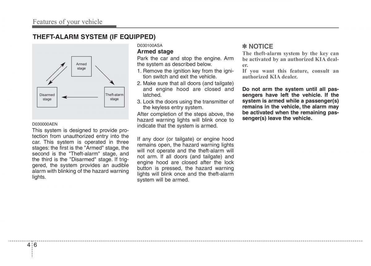 KIA Picanto I 1 owners manual / page 77