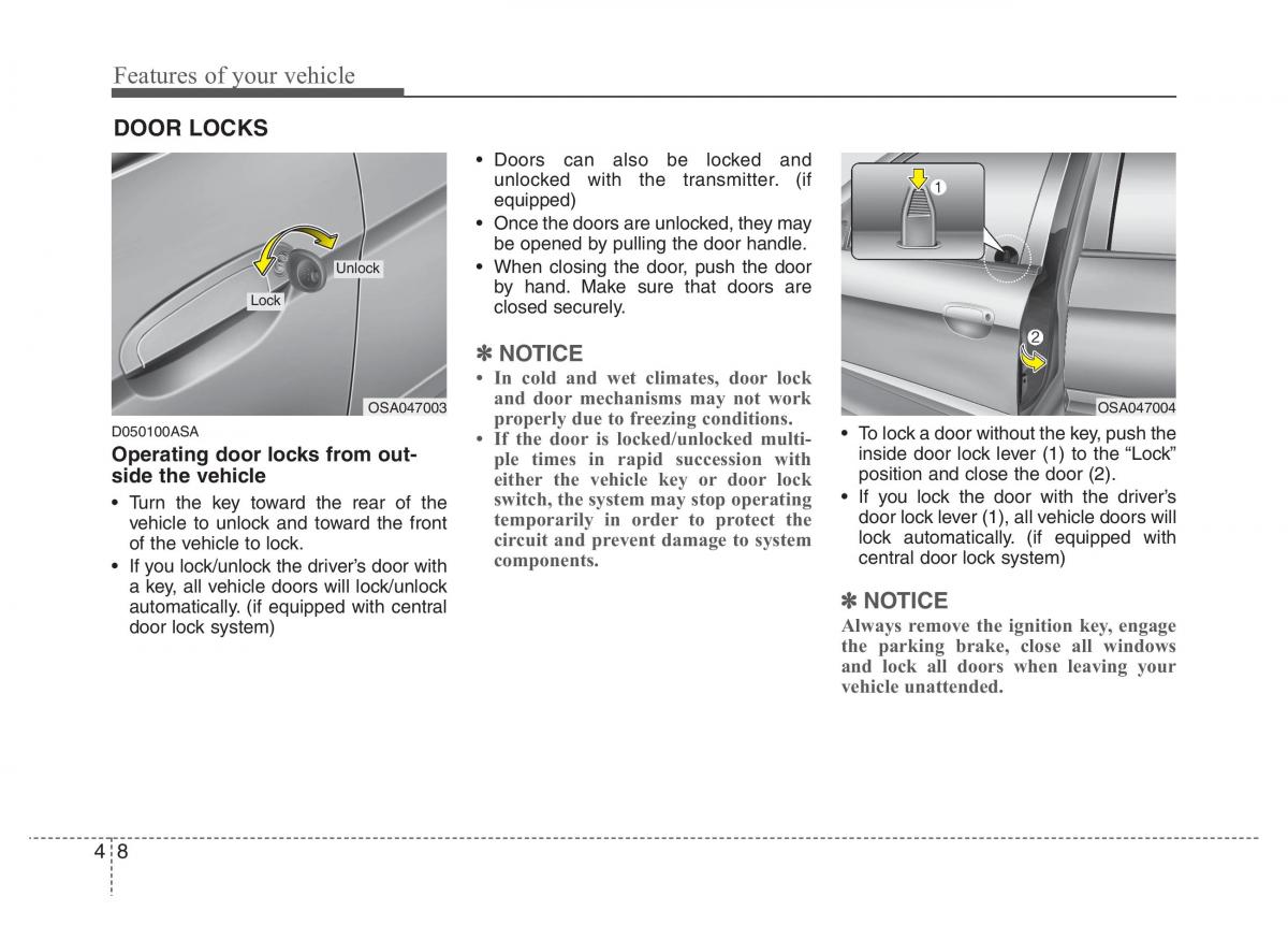 KIA Picanto I 1 owners manual / page 79