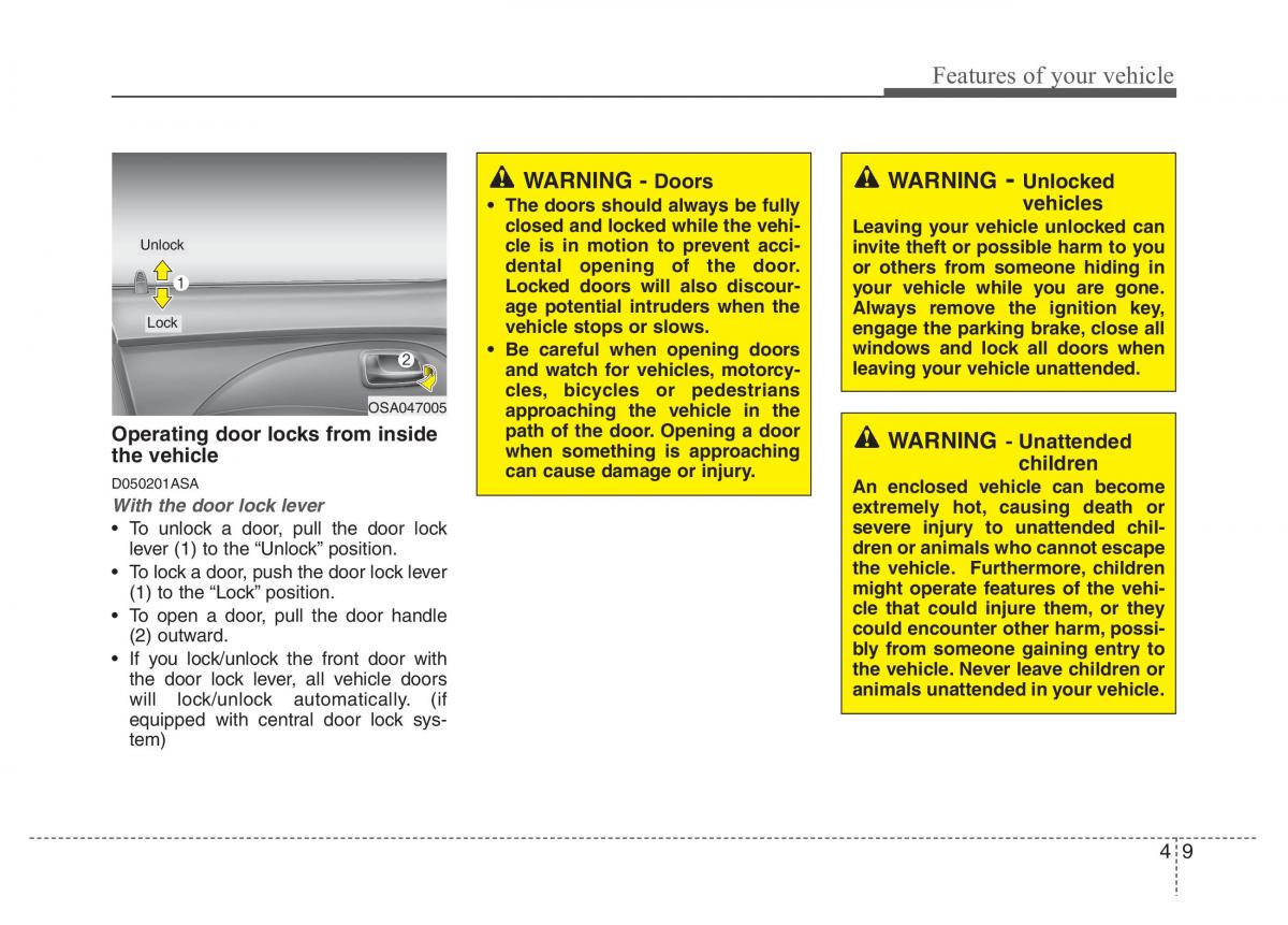 KIA Picanto I 1 owners manual / page 80