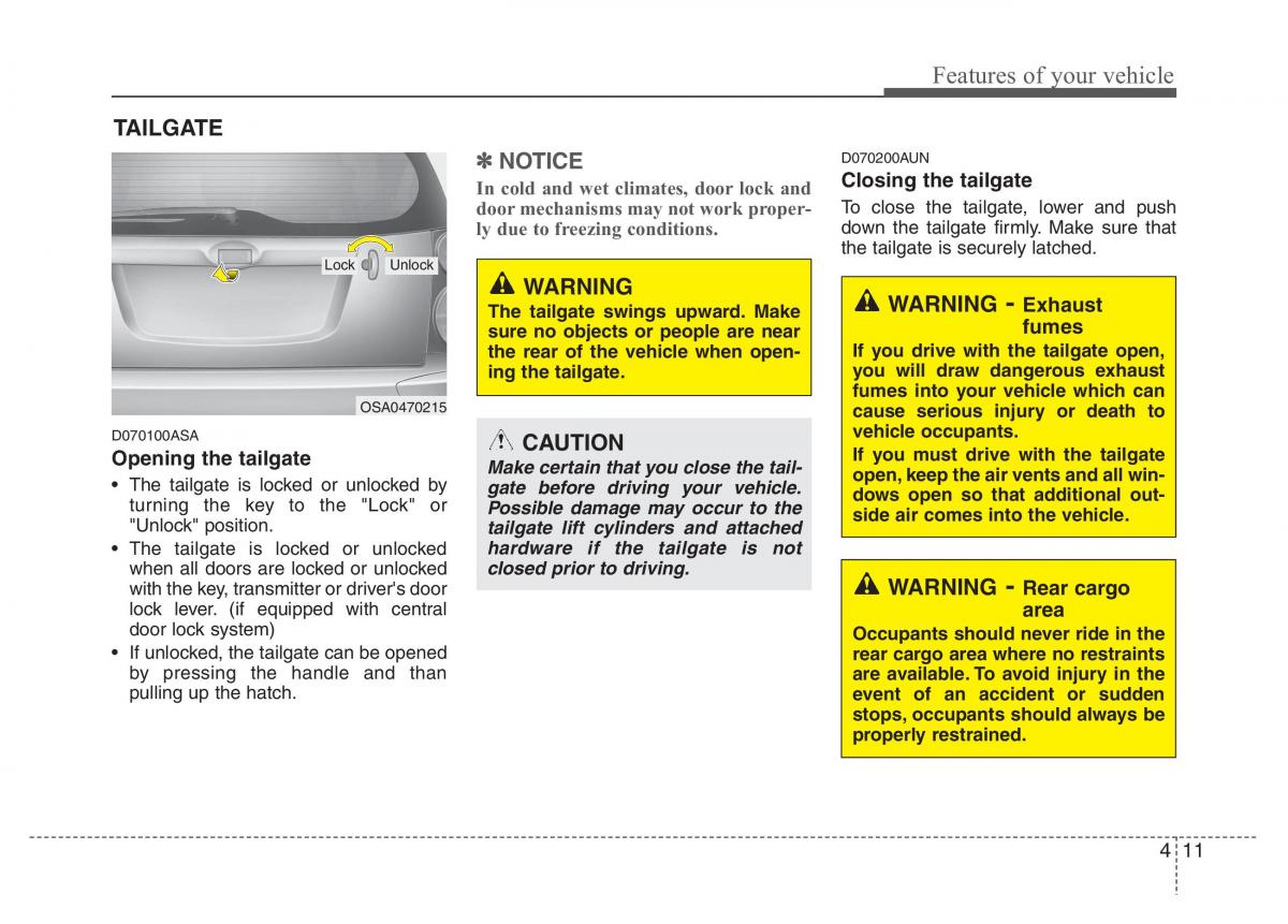 KIA Picanto I 1 owners manual / page 82